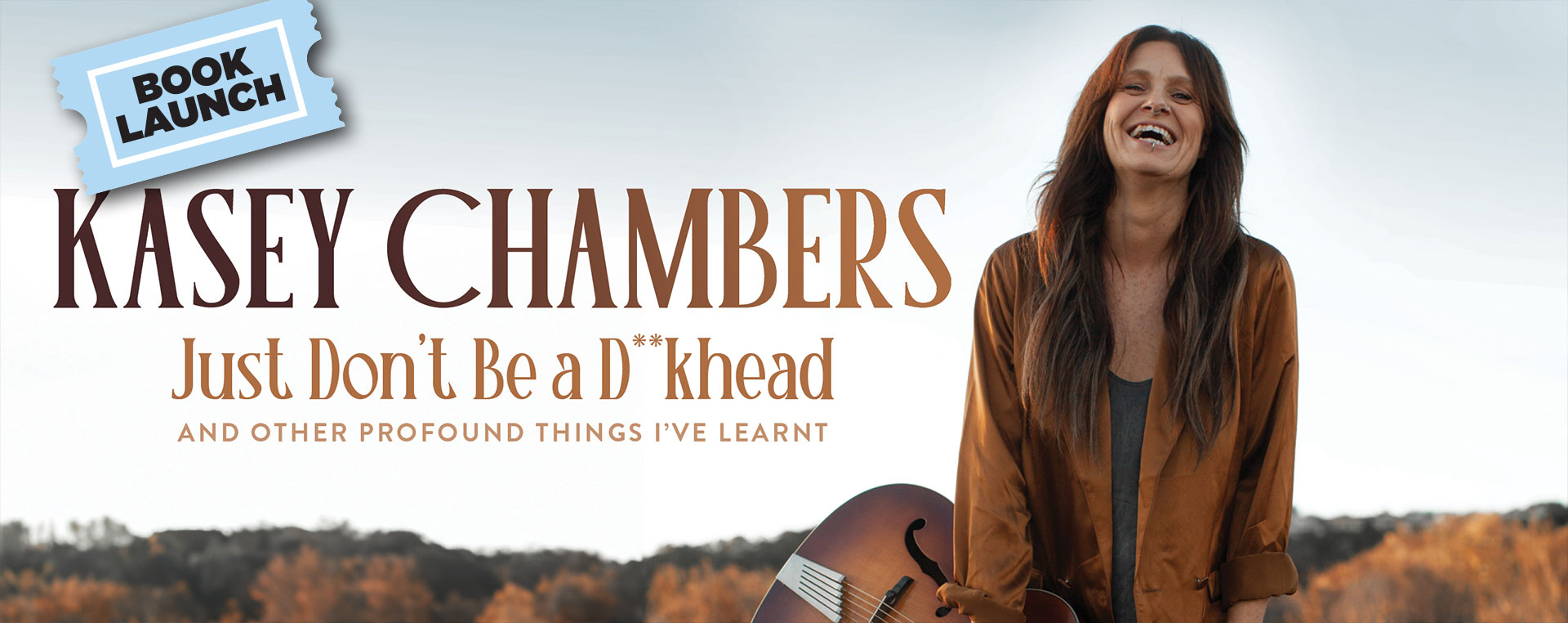 Kasey Chambers 18 Oct NSW