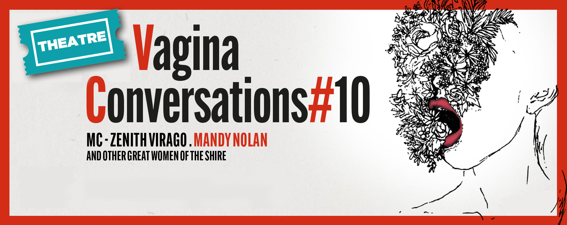 Vagina Conversations #10 13–16 Mar NSW