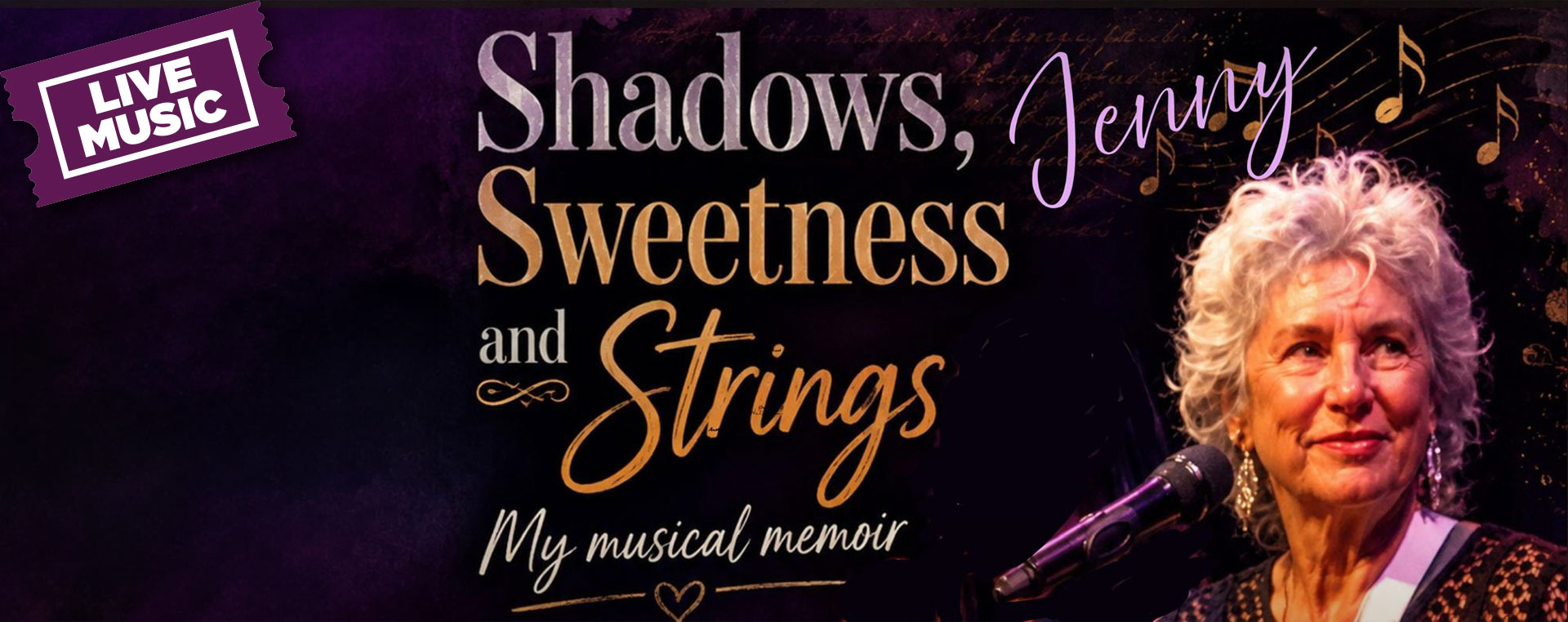 Jenny Parenteau: Shadows, Sweetness & Strings 16 Aug NSW