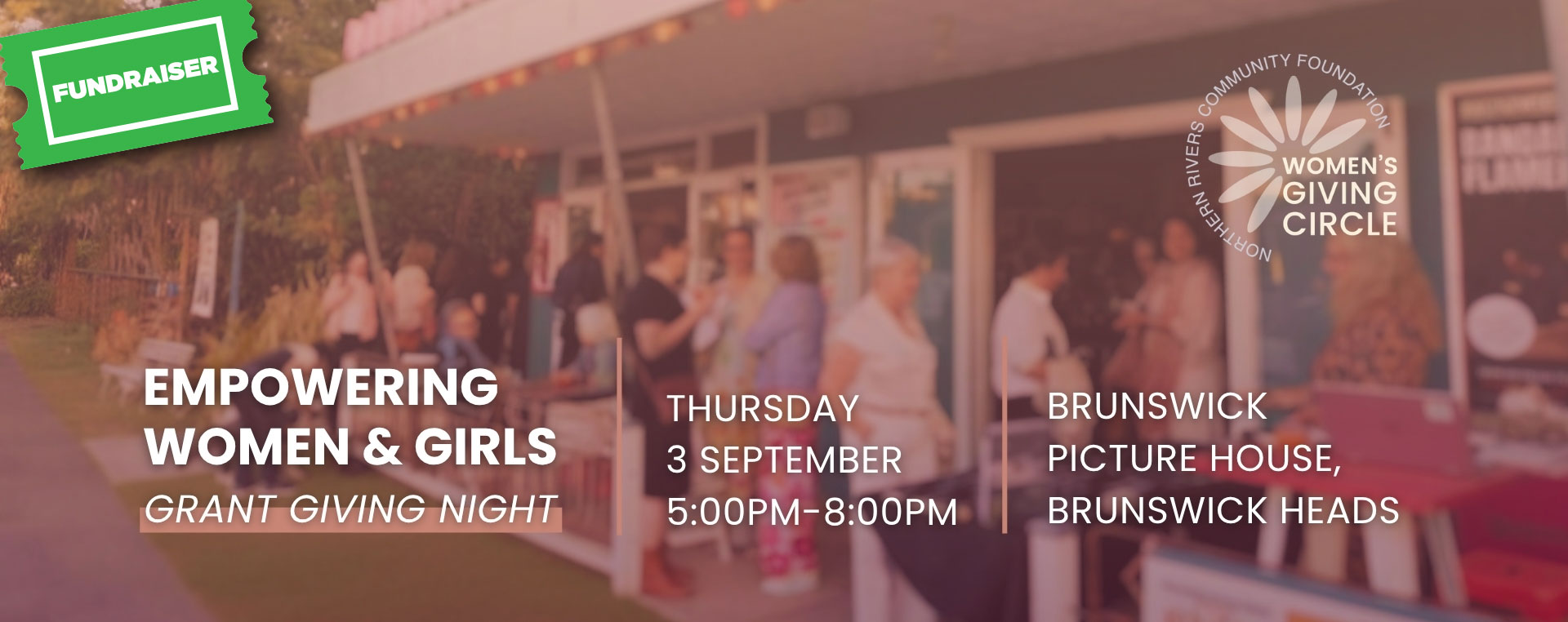 Women’s Giving Circle Grant Giving Night 2026 3 Sep NSW