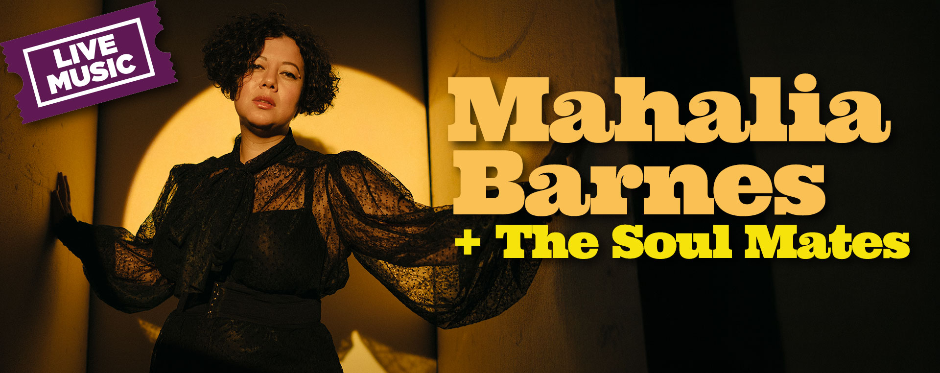 Mahalia Barnes + The Soul Mates 15 Apr NSW